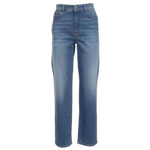 90's Denim Comfort Jeans Ortisei Max Mara Weekend , Blue , Dames
