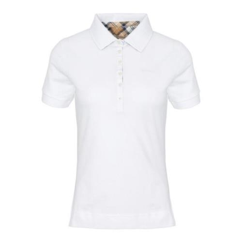 Polo Shirts Barbour , White , Dames