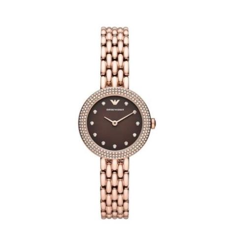 Watches Emporio Armani , Pink , Dames