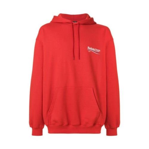 Hoodies Balenciaga , Red , Heren