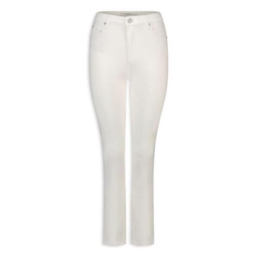 Witte stretchy straight jeans Sarah Homage , White , Dames
