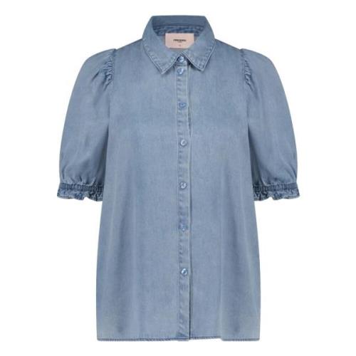 Britanny blouses blauw Freebird , Blue , Dames