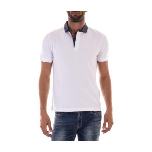 Polo Shirts Armani , White , Heren