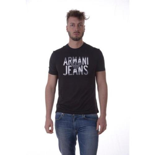 Casual Sweatshirt Armani Jeans , Black , Heren