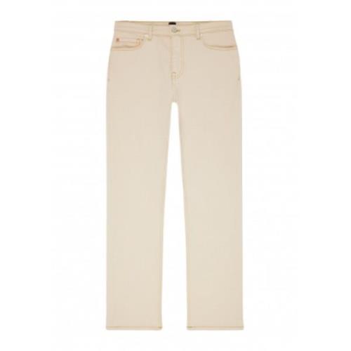 Straight Jeans Paul Smith , Beige , Dames