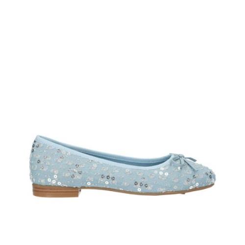 Ballerinas Schoenen La Strada , Blue , Dames