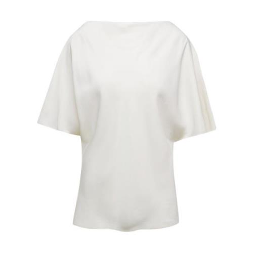 T-Shirts Róhe , White , Dames