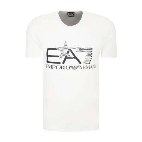Sweatshirt T-shirt Combo Emporio Armani EA7 , White , Heren