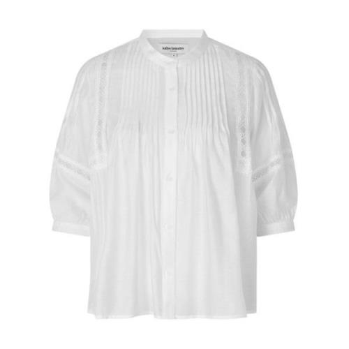 LilianaLL Shirt LS Rok Lollys Laundry , White , Dames