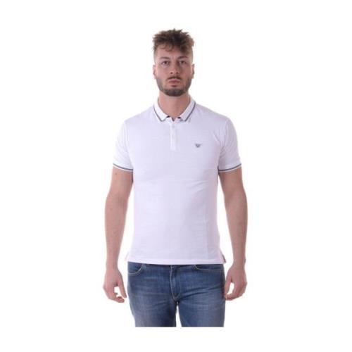 Polo Shirts Armani Jeans , White , Heren