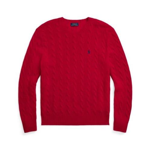 Rode Gebreide Kleding voor Mannen Aw23 Ralph Lauren , Red , Heren