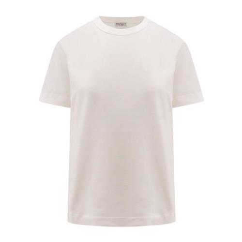 T-Shirts Brunello Cucinelli , White , Dames