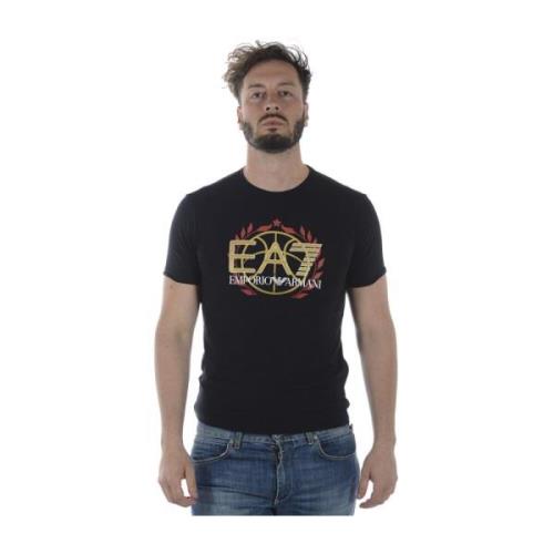 Sweatshirt T-Shirt Combo Emporio Armani EA7 , Black , Heren