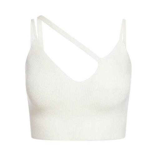 Mouwloze Top Laneus , White , Dames