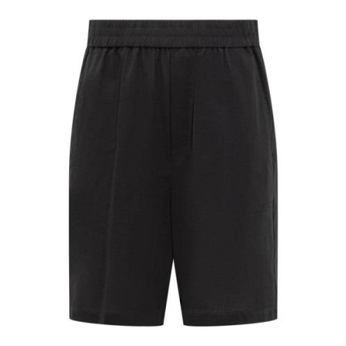 Casual Shorts Ami Paris , Black , Heren
