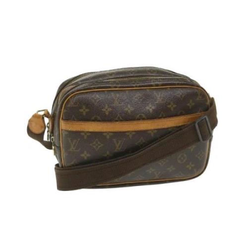 Pre-owned Canvas louis-vuitton-bags Louis Vuitton Vintage , Brown , Da...