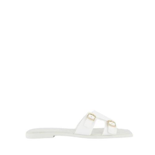 Dames Santoni Slipper Sandal Santoni , White , Dames