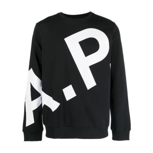 Round-neck Knitwear A.p.c. , Black , Dames