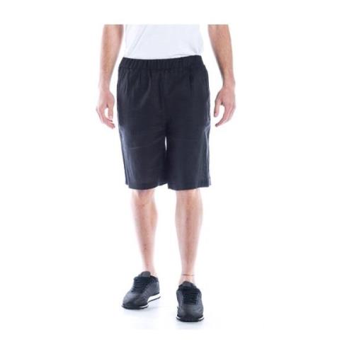 Shorts Daniele Alessandrini , Black , Heren