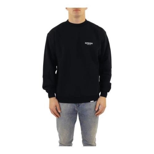 Owners Club Sweater Zwart Represent , Black , Heren