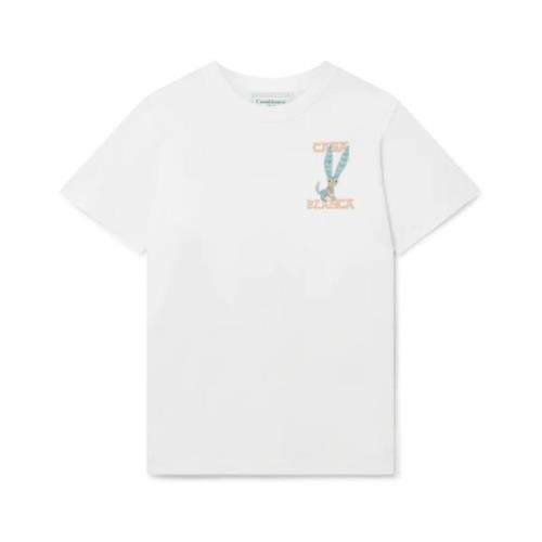 Souvenir T-shirt Casablanca , White , Heren