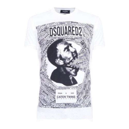 T-Shirts Dsquared2 , White , Heren