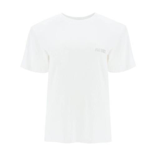 Sweatshirt T-Shirt Combo Rotate Birger Christensen , White , Dames