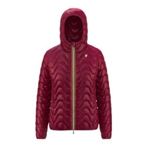 Jackets K-Way , Red , Dames