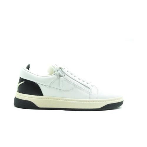 Witte Sneakers voor Heren Aw23 Giuseppe Zanotti , White , Heren