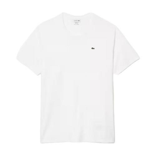 T-Shirts Lacoste , White , Heren