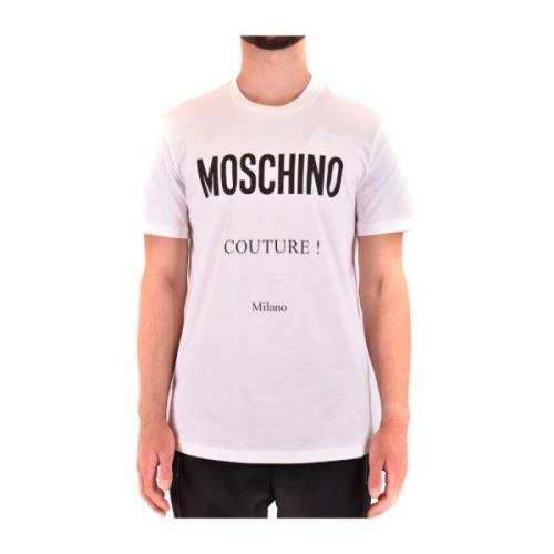 T-Shirts Moschino , White , Heren