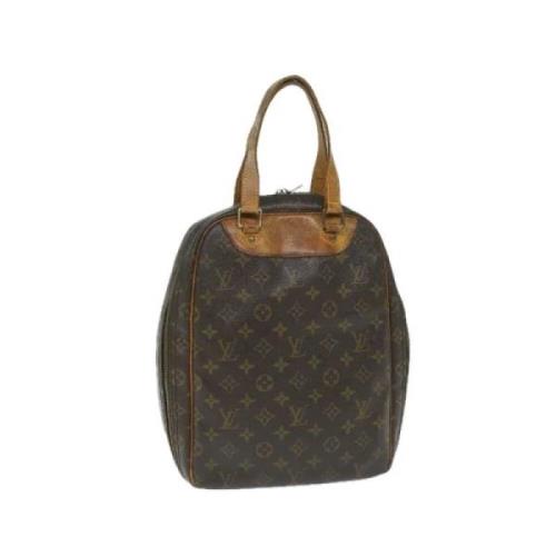 Pre-owned Canvas handbags Louis Vuitton Vintage , Brown , Dames