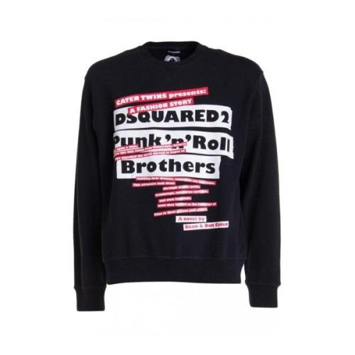 Sweatshirts Dsquared2 , Black , Heren