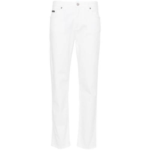 Straight Jeans Dolce & Gabbana , White , Dames