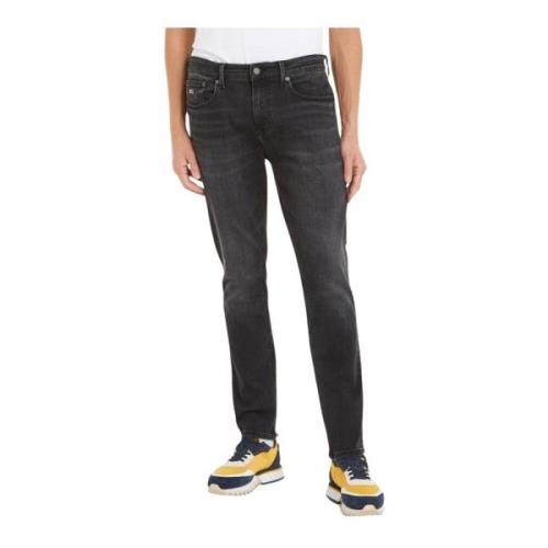 Slim-fit Jeans Tommy Jeans , Black , Heren