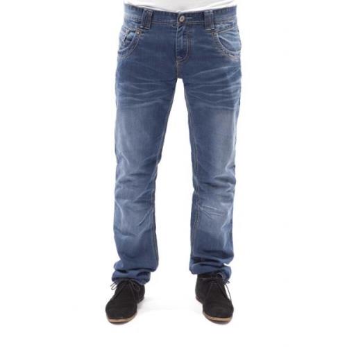 Cars Jeans Crown Stonewash Used Cars , Blue , Heren