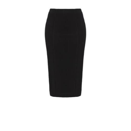 Zwarte Rokken voor Dames Aw23 Pinko , Black , Dames