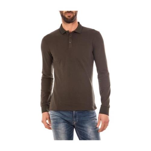 Polo Shirts Armani Jeans , Brown , Heren