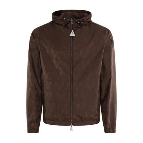 Heren Lepontine Jacket Bruin Moncler , Brown , Heren