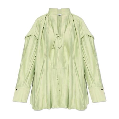 Oversized top Salvatore Ferragamo , Green , Dames