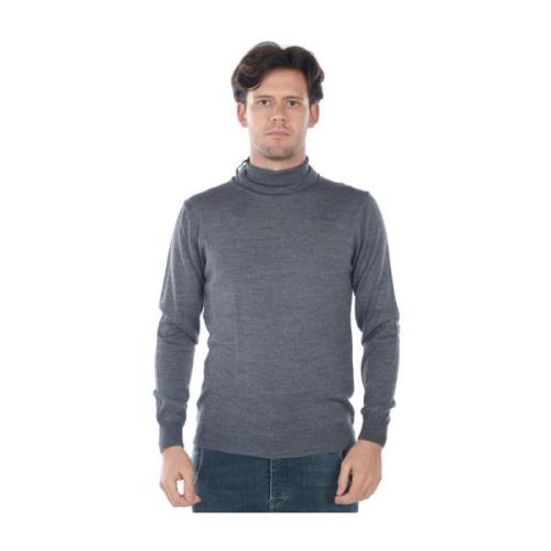 Munch B Sweater Pullover Daniele Alessandrini , Gray , Heren