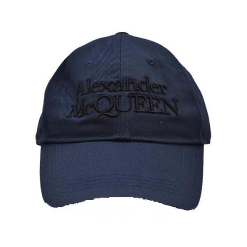 Hats Alexander McQueen , Blue , Heren