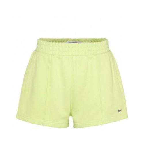 Short Shorts Tommy Jeans , Yellow , Dames