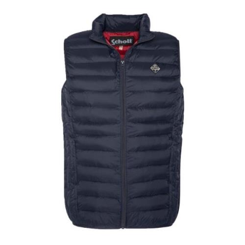 Vests Schott NYC , Blue , Heren