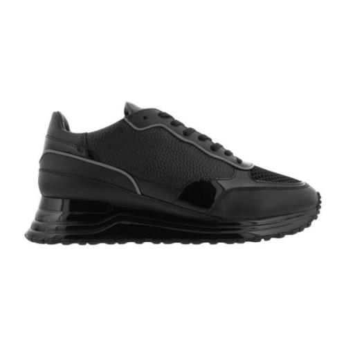 Heren Knox Gas Sneaker Zwart Mallet Footwear , Black , Heren