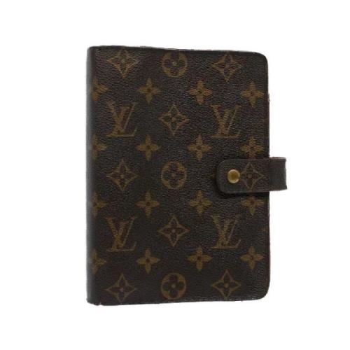 Pre-owned Coated canvas home-office Louis Vuitton Vintage , Brown , Da...