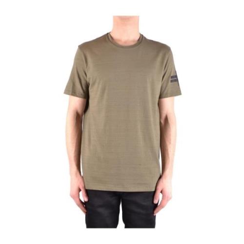 Groene Klassieke T-Shirt Ss21 Neil Barrett , Green , Heren