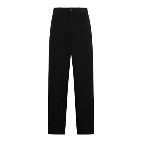 Heren Fluid 5 Pocket Pants Small Fit Balenciaga , Black , Heren