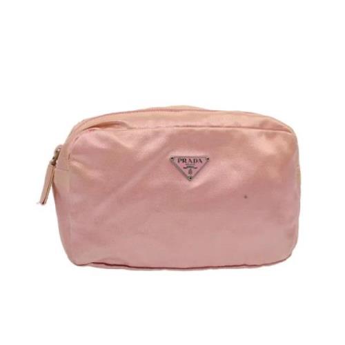 Pre-owned Silk prada-bags Prada Vintage , Pink , Dames