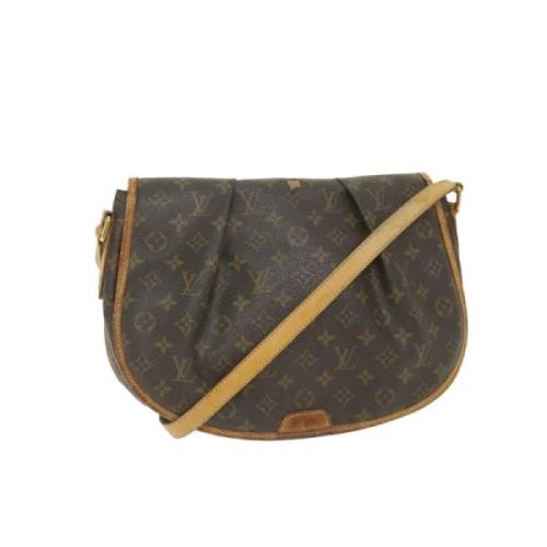 Pre-owned Canvas louis-vuitton-bags Louis Vuitton Vintage , Brown , Da...